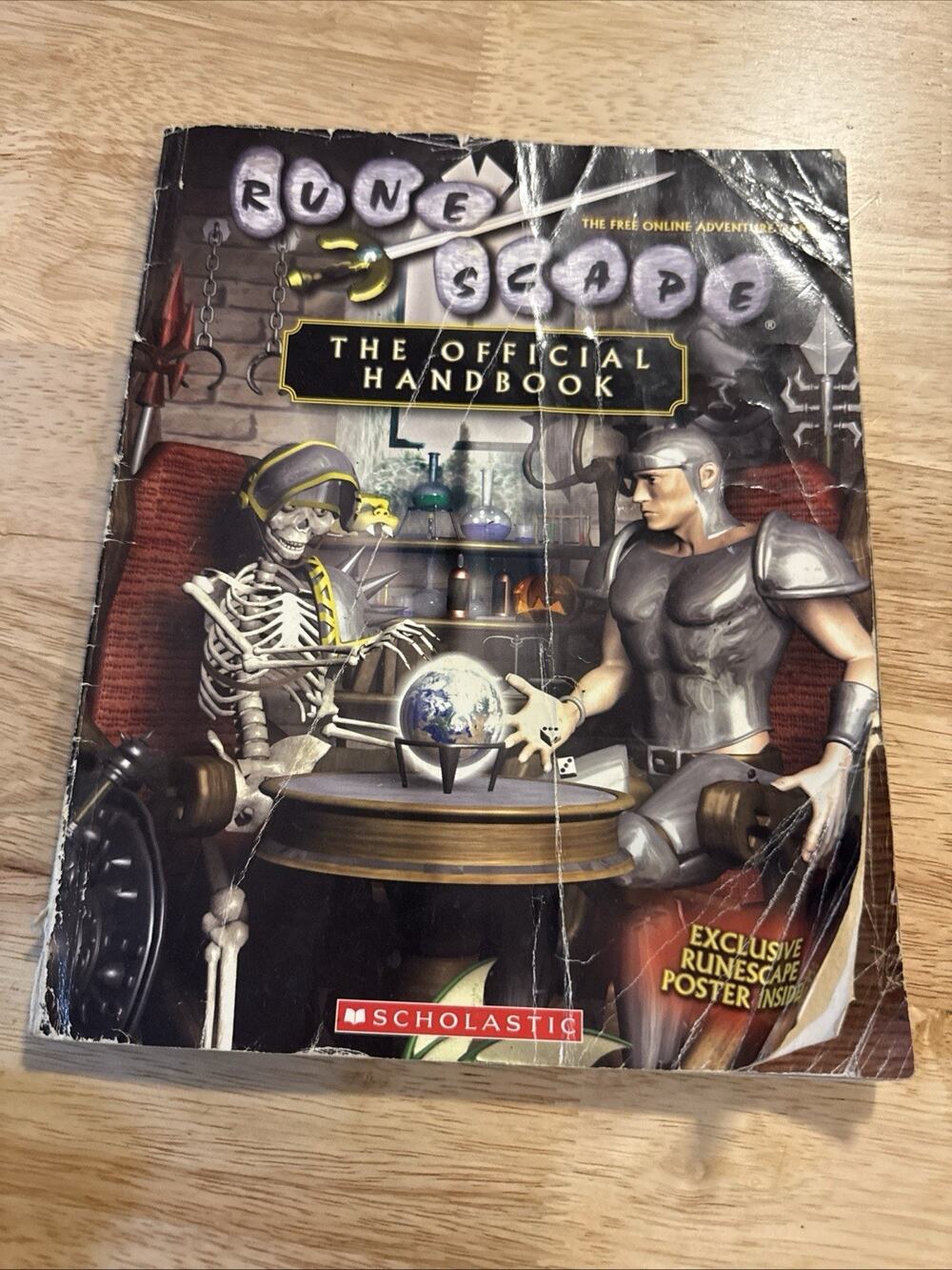 Runescape: The Official Handbook w/o Poster The Free Online Adventure Game